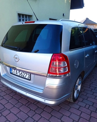 Opel Zafira cena 17900 przebieg: 282000, rok produkcji 2009 z Radzionków małe 254